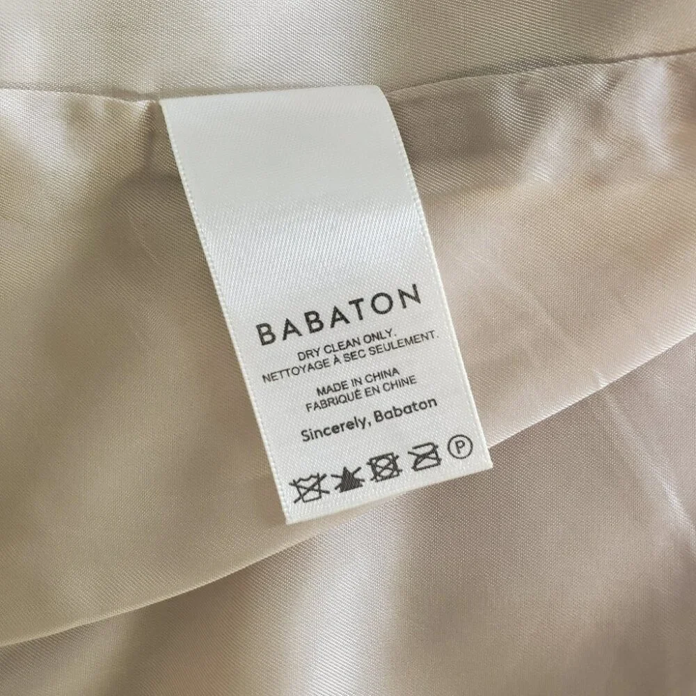 BABATON | Aritzia Heather Oat Beige Agency Blazer (Size M) - Picture 12 of 13